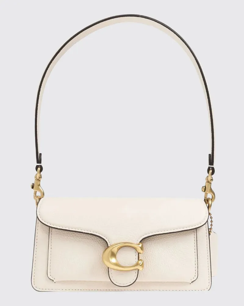 Coach Schultertasche damen Weiß