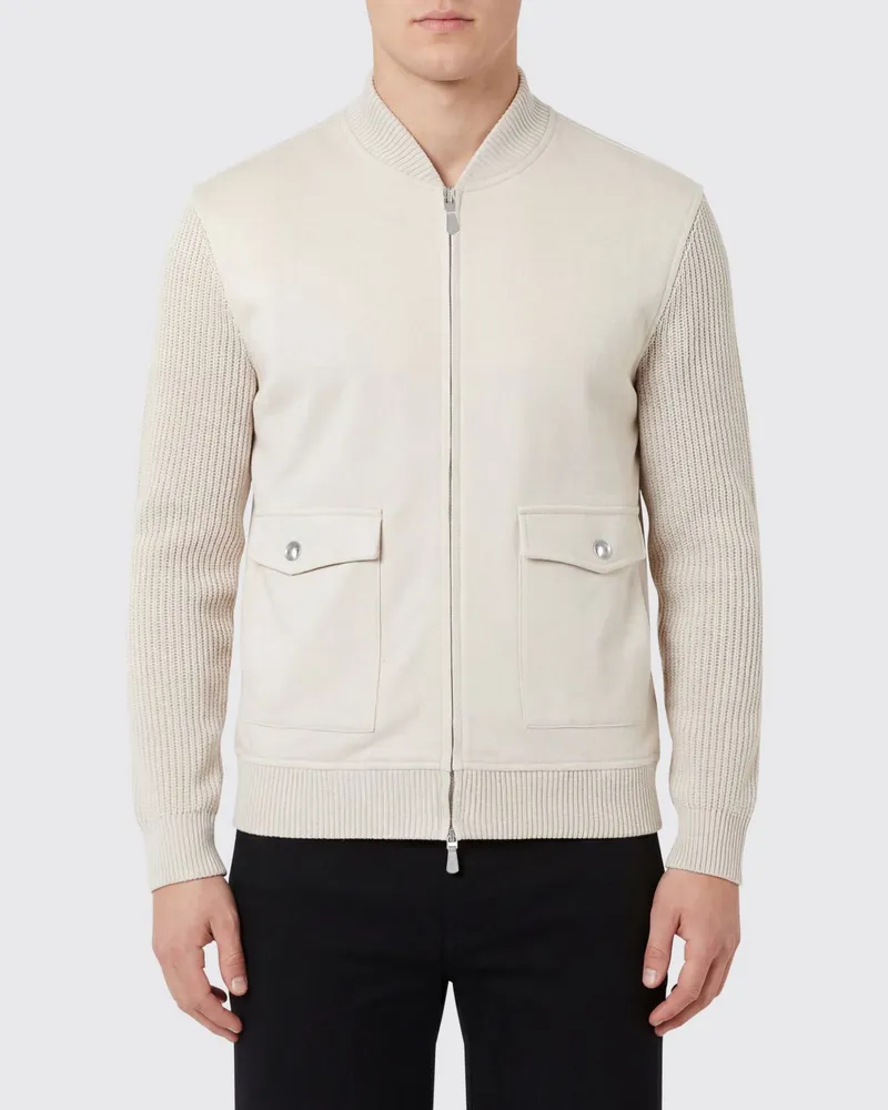 Eleventy Sweatshirt herren Sand