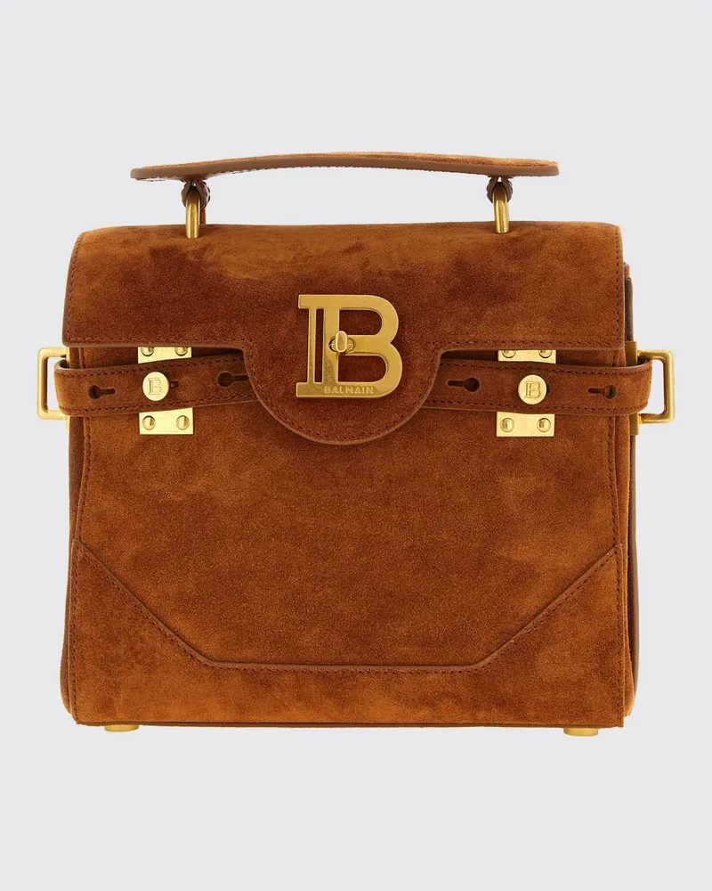 Balmain Schultertasche damen Braun
