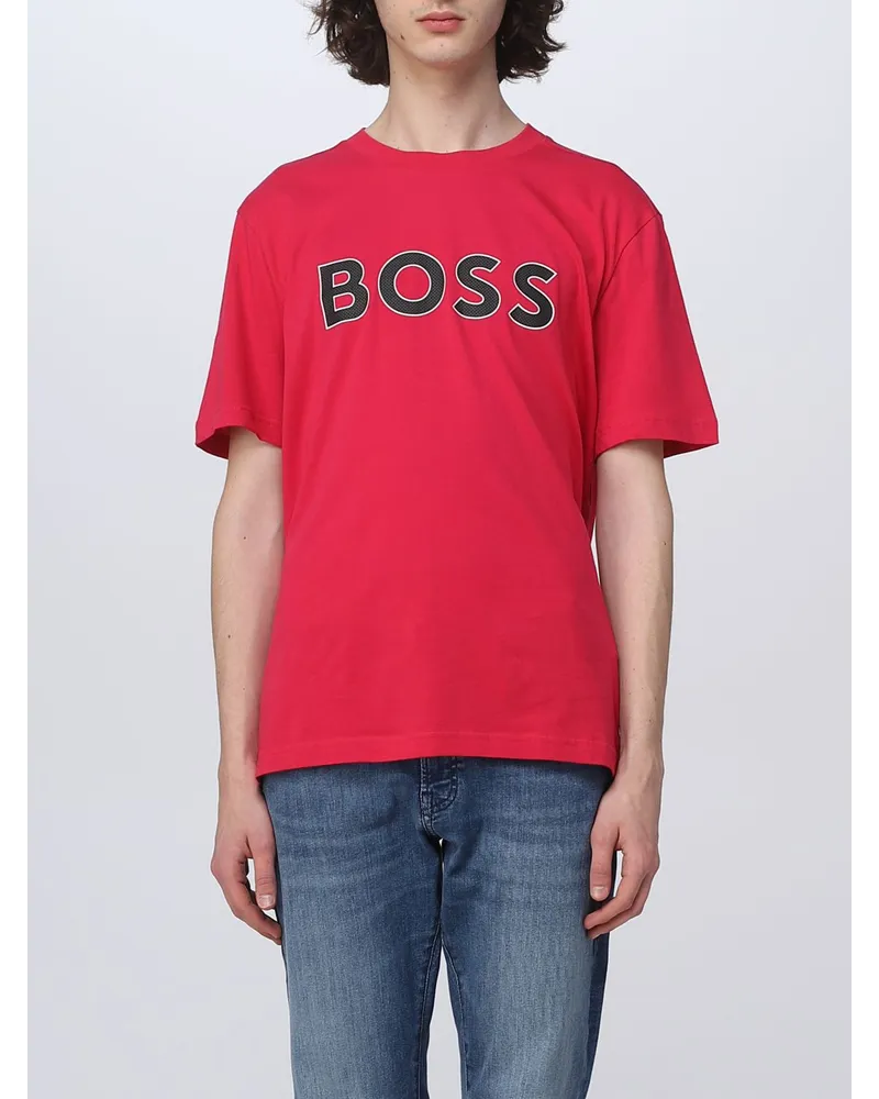 HUGO BOSS T-shirt Fuchsia