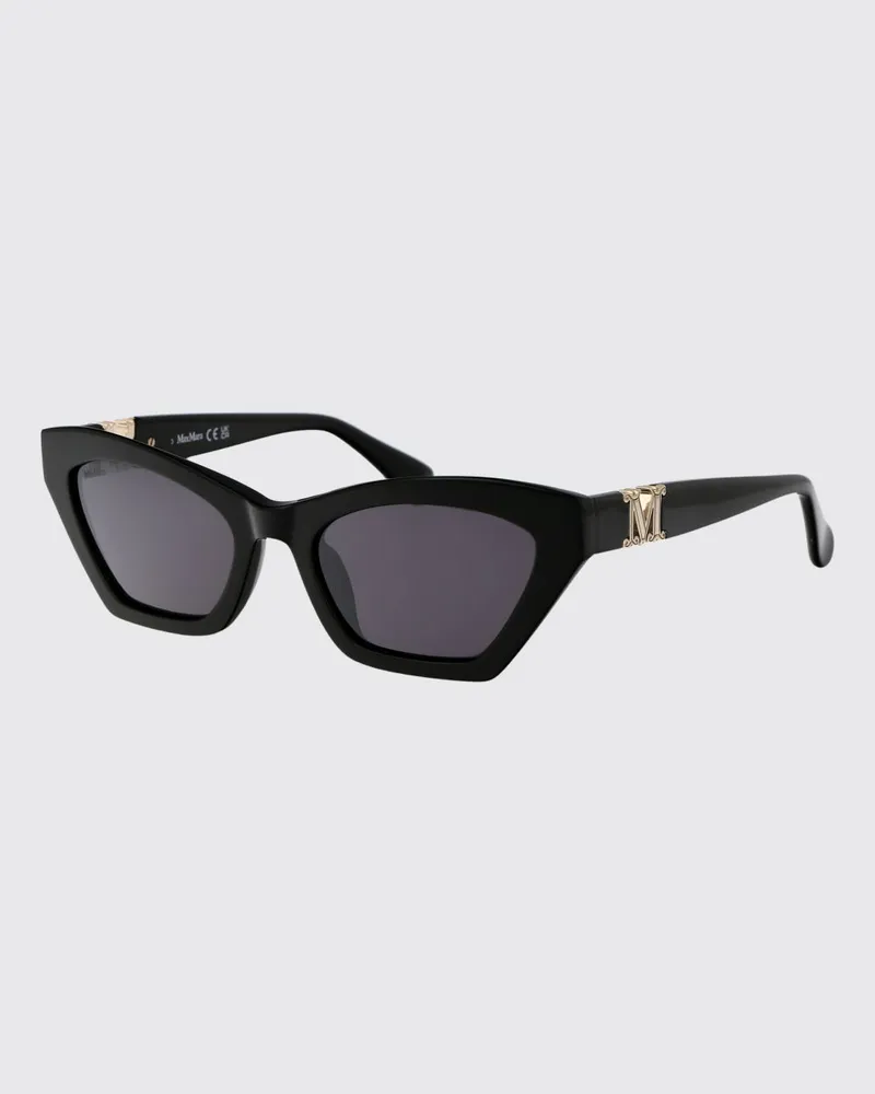 Max Mara Sonnenbrille aus Acetat Schwarz
