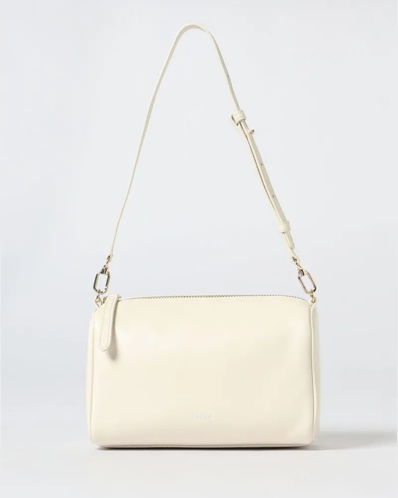 Furla Schultertasche damen Cream