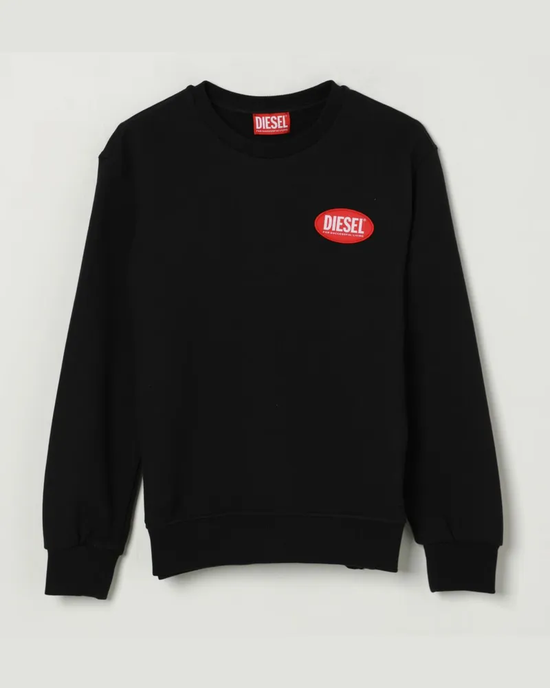 Diesel Pullover kinder Schwarz