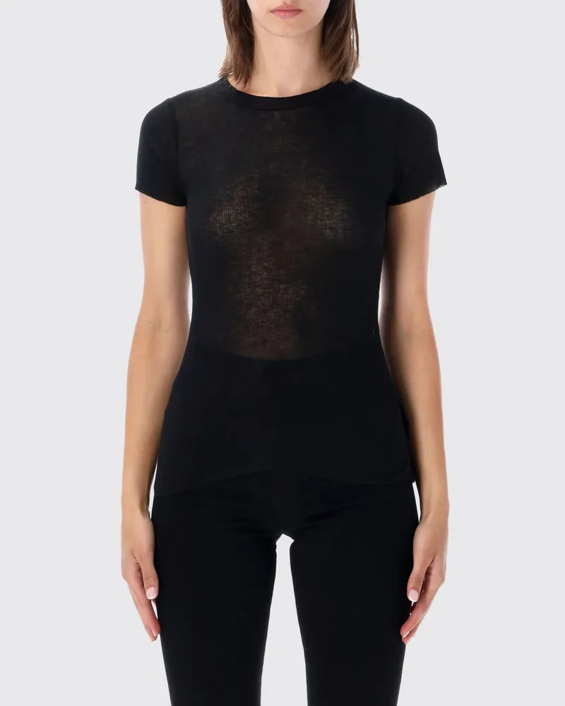James Perse T-shirt damen Schwarz