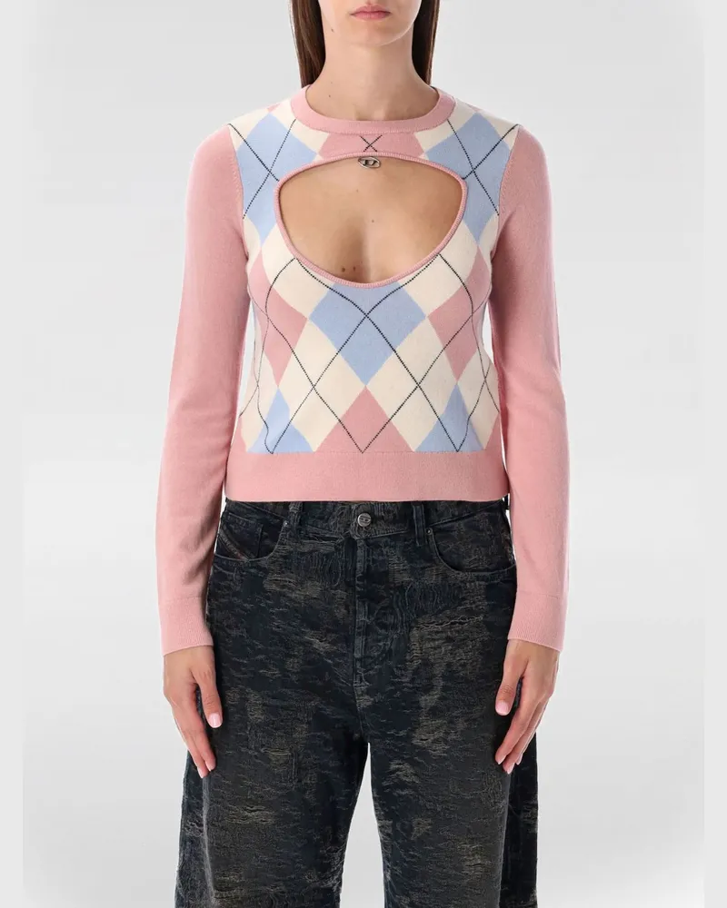 Diesel Pullover damen Pink