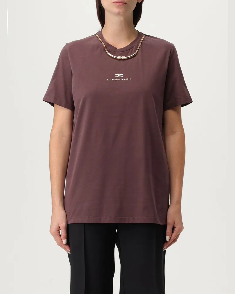 Elisabetta Franchi T-shirt damen Red