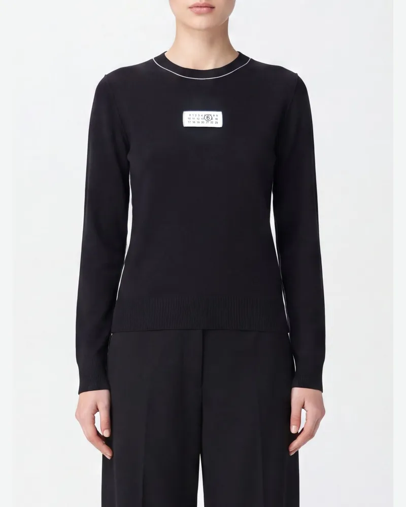 Maison Margiela Pullover damen Schwarz