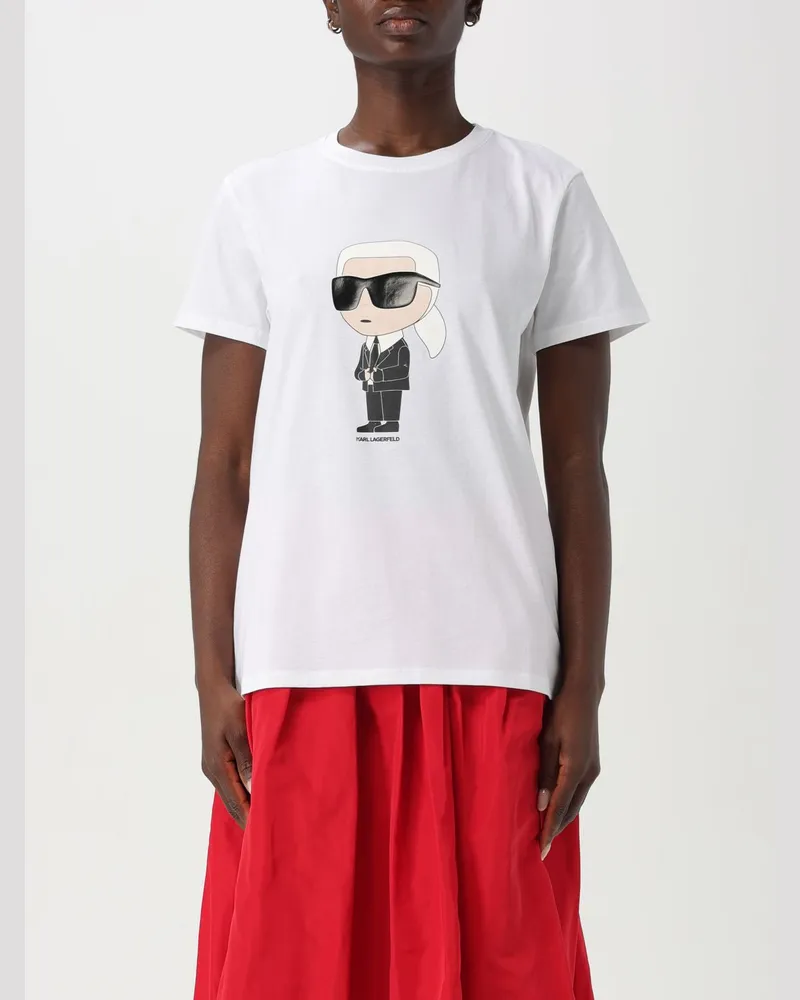 Karl Lagerfeld T-shirt damen Weiß