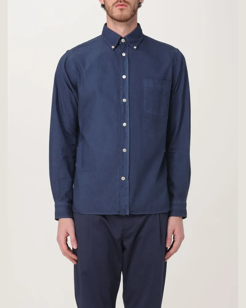 Eleventy Hemd herren Blau
