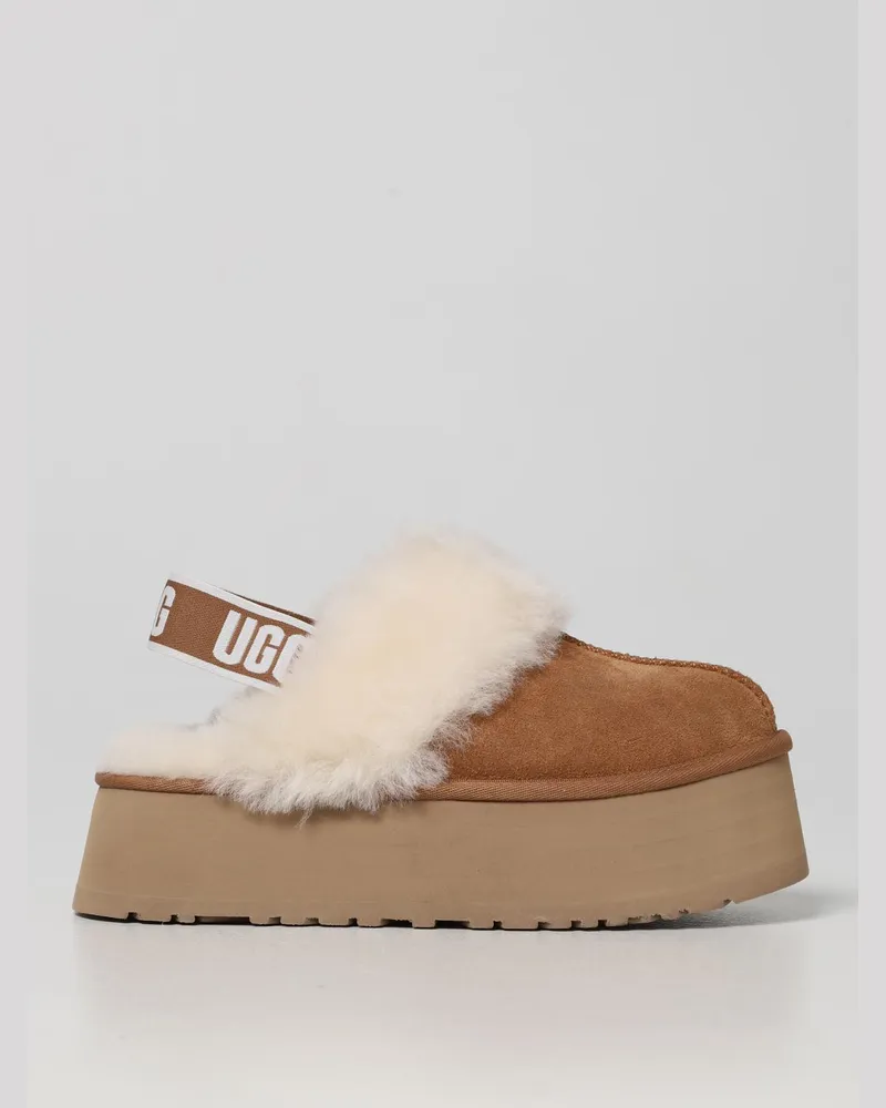 UGG Australia Damen Keilabsatz Schuhe Wallnuss