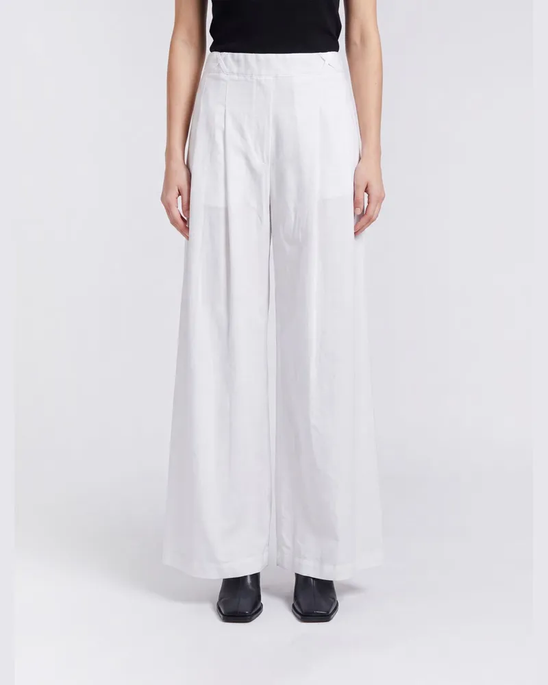 Semicouture Hose damen Weiß