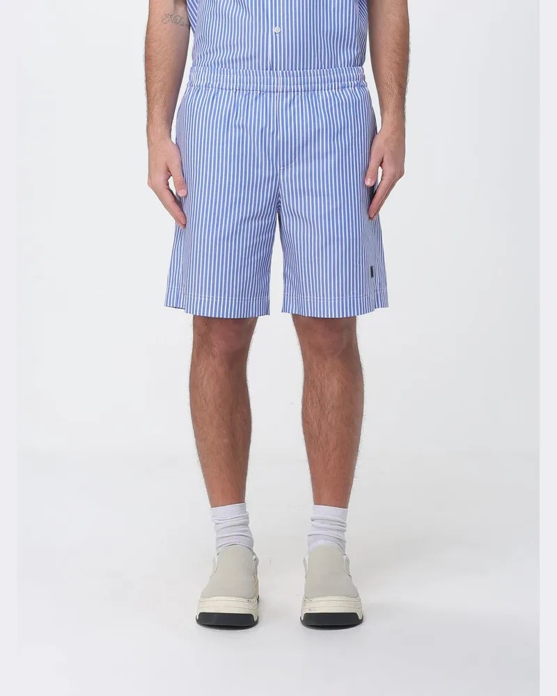 MSGM Shorts herren Hellblau