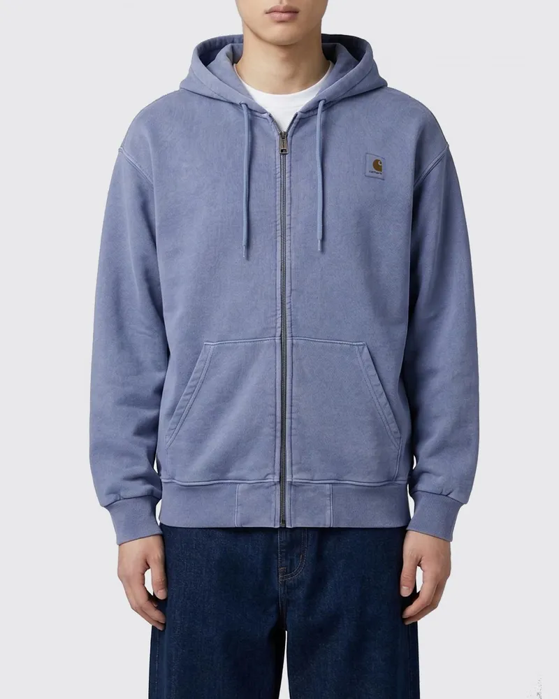 Carhartt WIP Sweatshirt herren Himmelblau