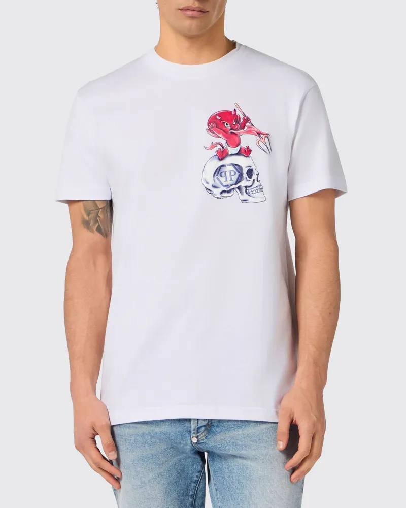 Philipp Plein T-shirt herren Weiß