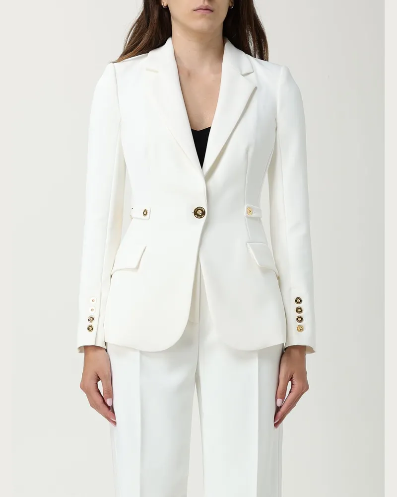 Elisabetta Franchi Blazer damen Weiß