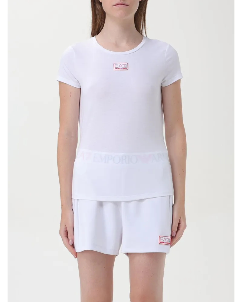 EA7 T-shirt damen Weiß