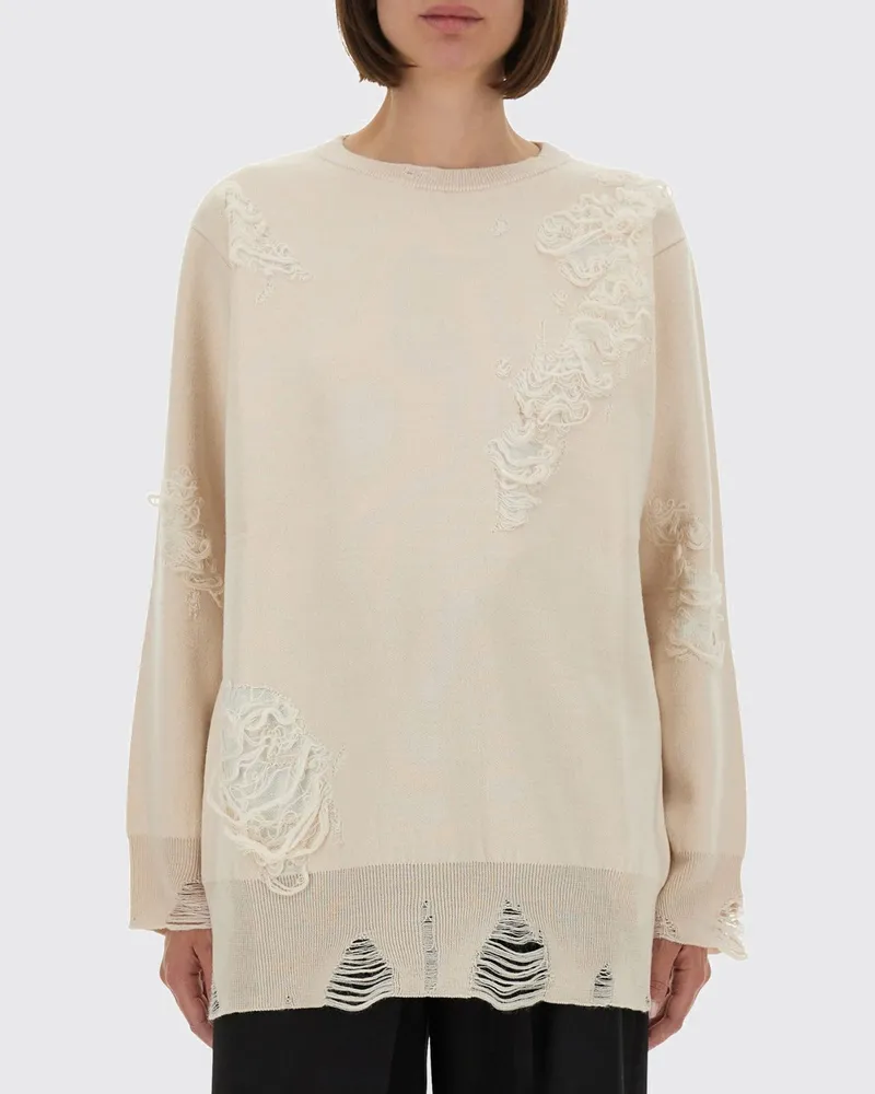 Maison Margiela Pullover damen Ivory