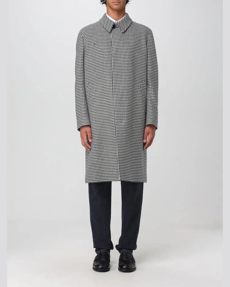 LARDINI Mantel herren Schwarz