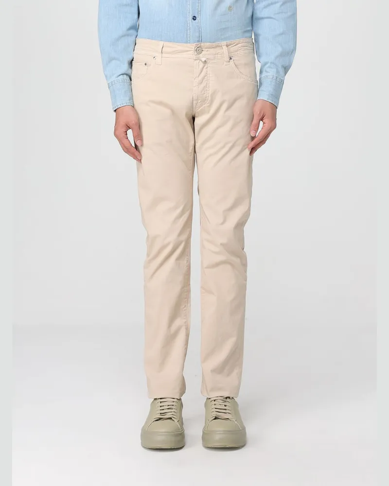 Jacob Cohën Hose herren Beige