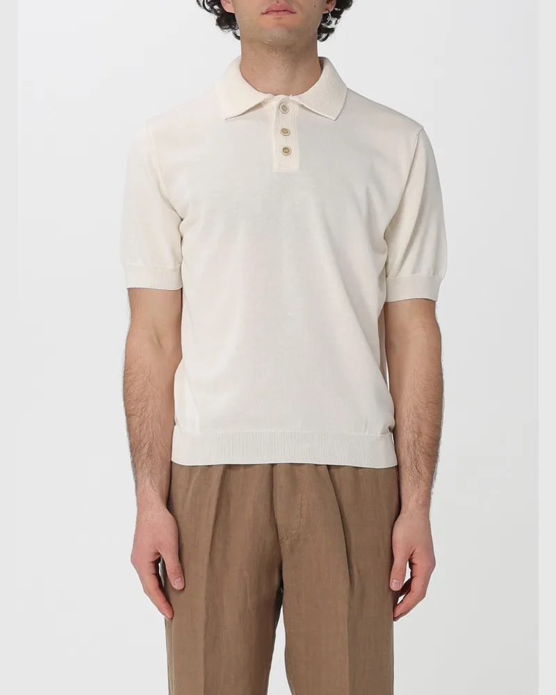 Zanone T-shirt herren Beige