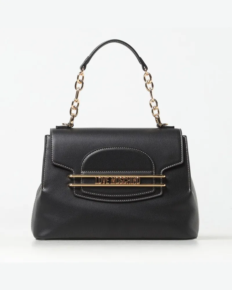 Moschino Schultertasche damen Schwarz