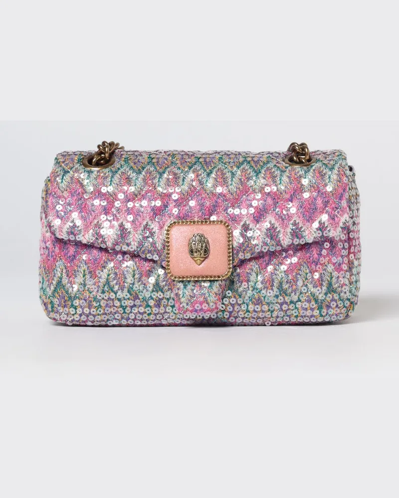 Kurt Geiger Pimlico Schultertasche von mit Paillettenstickerei und abstraktem Muster Bunt