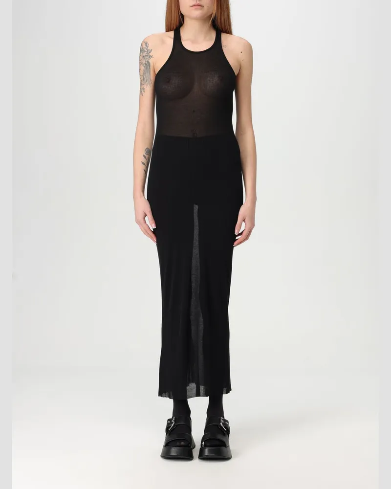 Rick Owens Kleider damen Schwarz