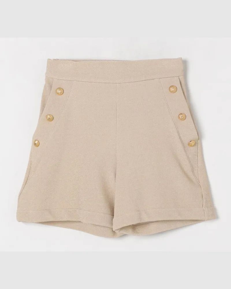 Balmain Shorts kinder Gold