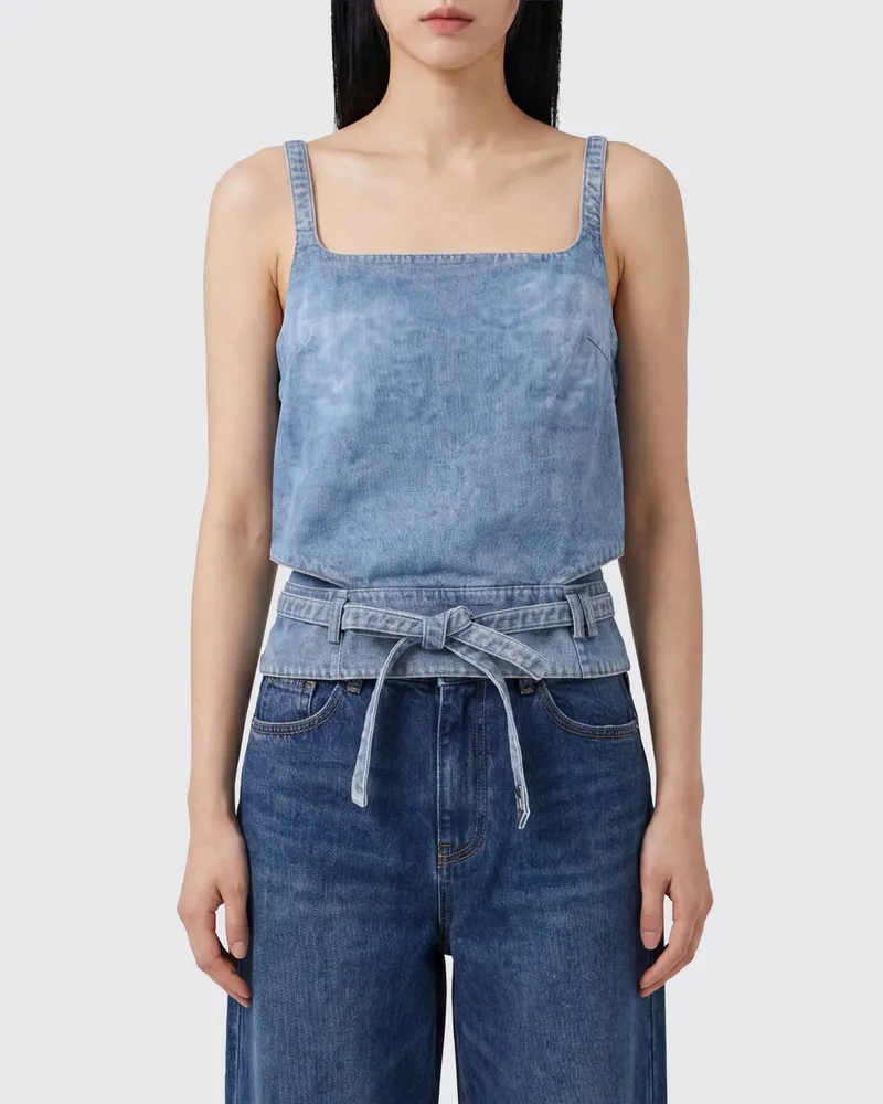 Diesel Top damen Blau