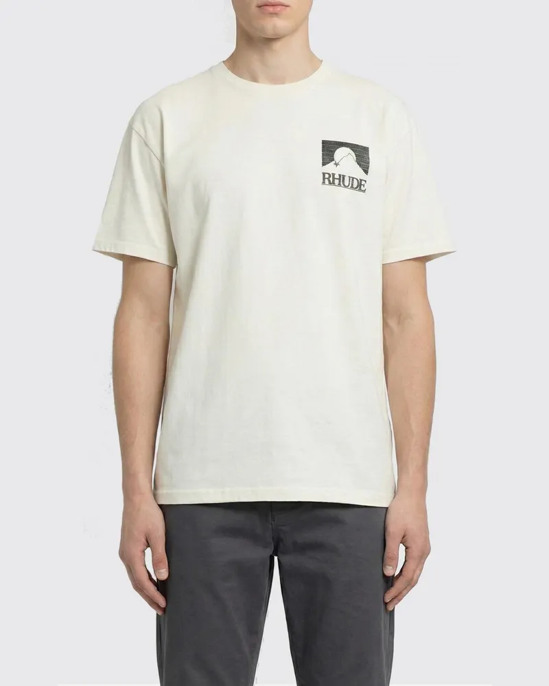 RHUDE T-shirt herren Weiß