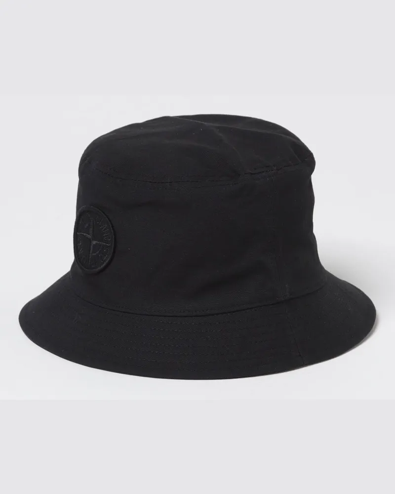 Stone Island Hut herren Schwarz