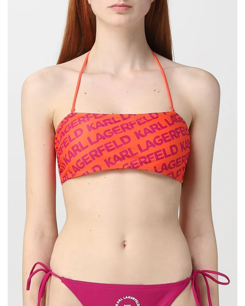 Karl Lagerfeld Bademode damen Orange