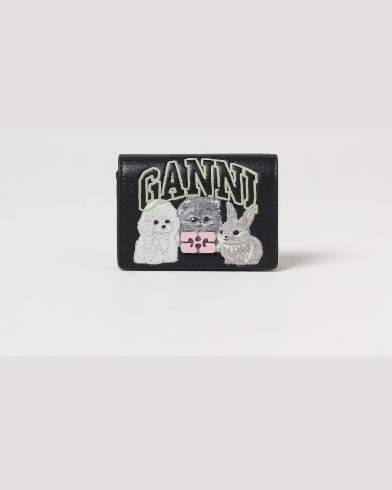 Ganni Clutch damen Schwarz