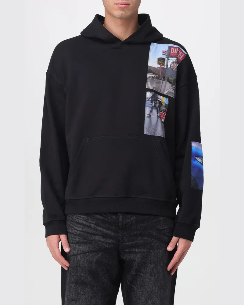 Diesel Sweatshirt herren Schwarz