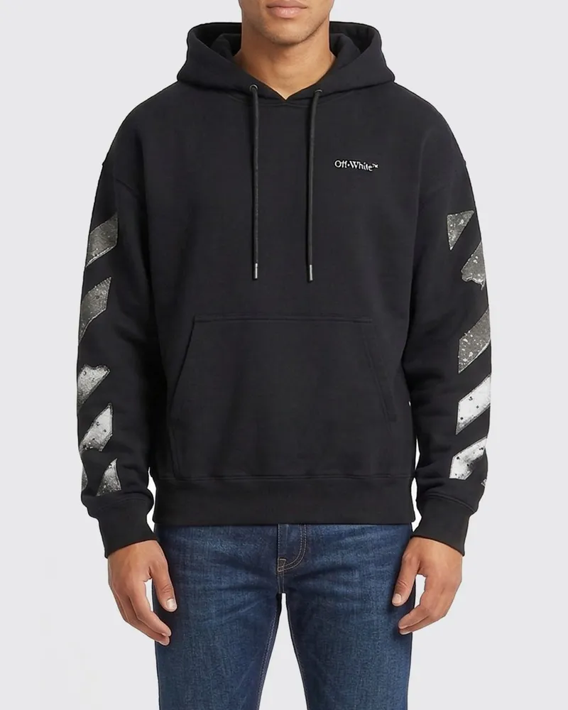 OFF-WHITE Sweatshirt herren Schwarz