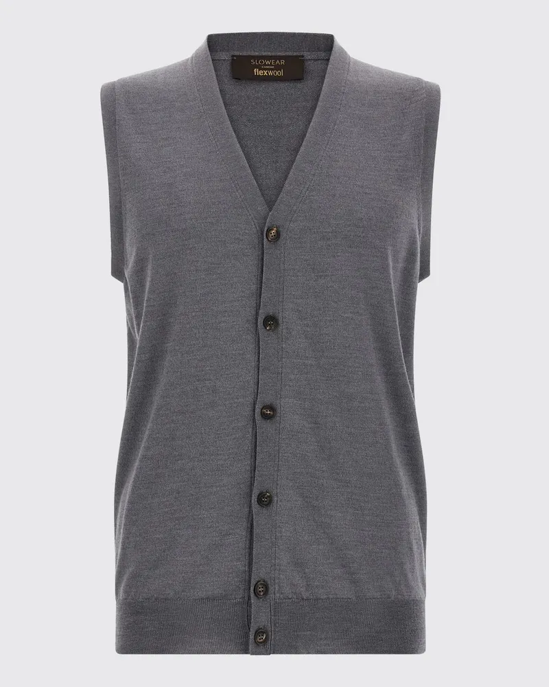 Zanone Weste herren Grau