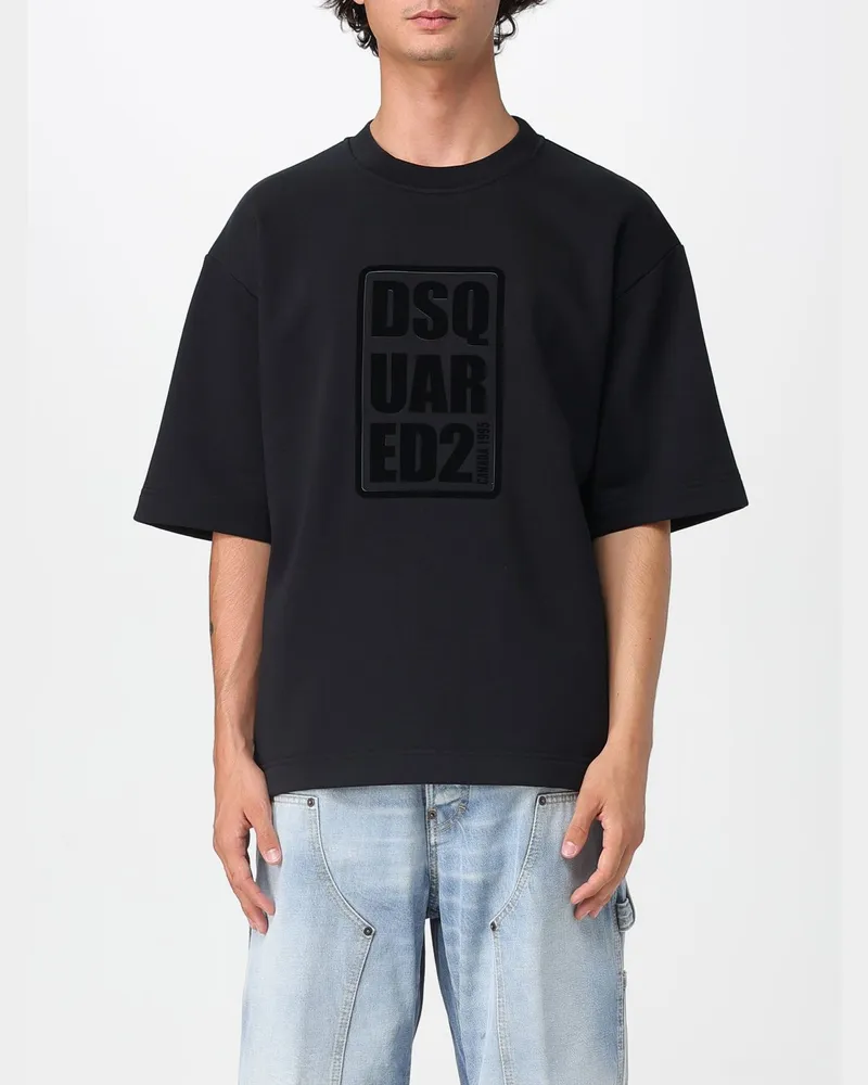 Dsquared2 Sweatshirt herren Schwarz