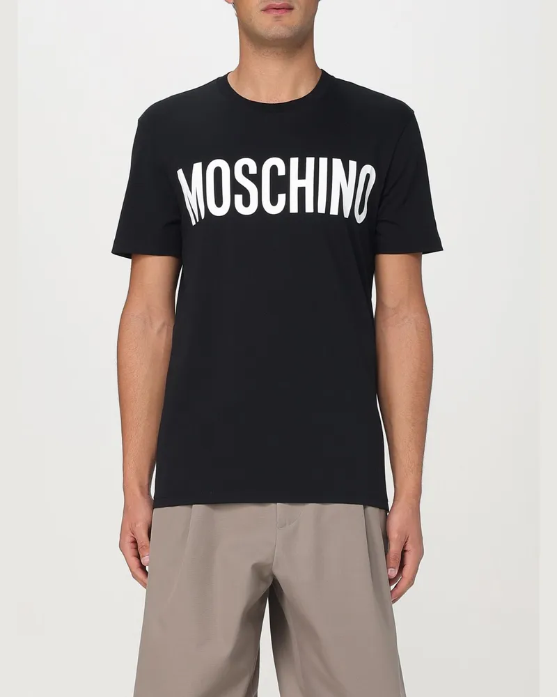 Moschino T-shirt herren Schwarz