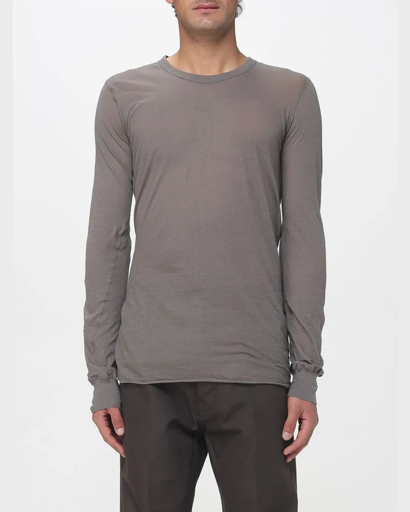 Rick Owens T-shirt herren Grau