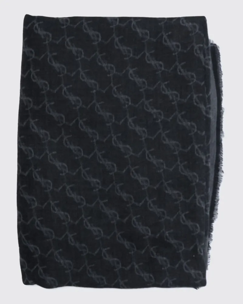 Saint Laurent Schal herren Schwarz