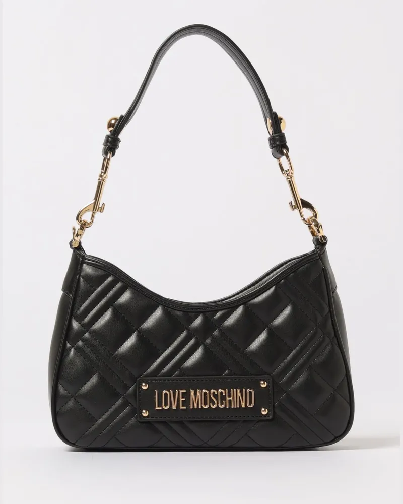 Moschino Schultertasche damen Schwarz