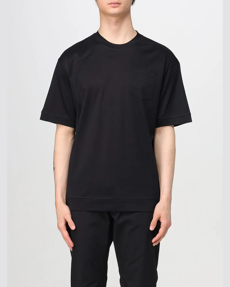 Paolo Pecora Milano T-shirt herren Schwarz