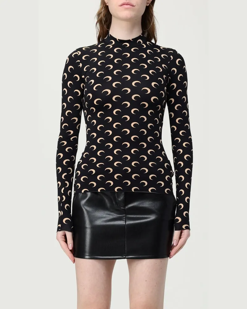 Marine Serre Top damen Schwarz