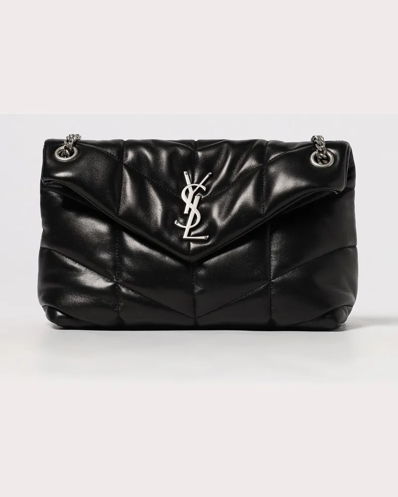 Saint Laurent Schultertasche damen Schwarz