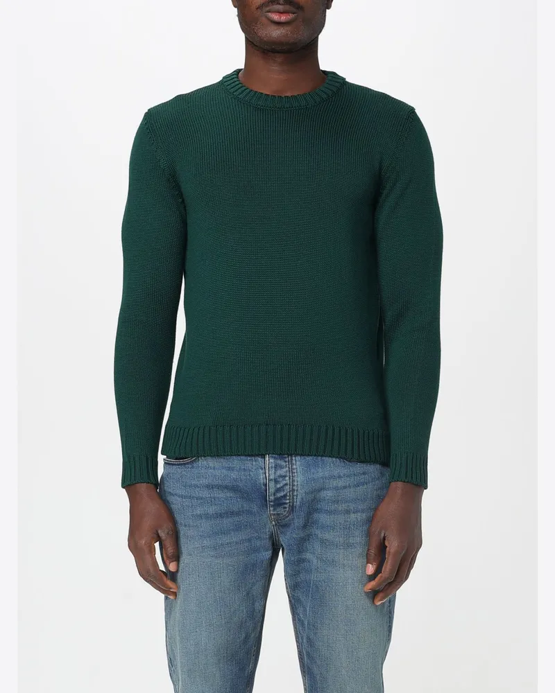 Zanone Sweatshirt herren Grün