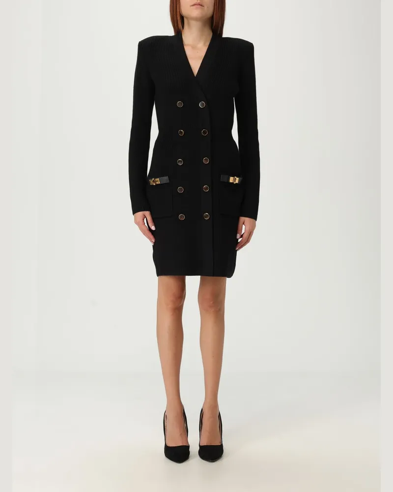 Elisabetta Franchi Kleider damen Schwarz