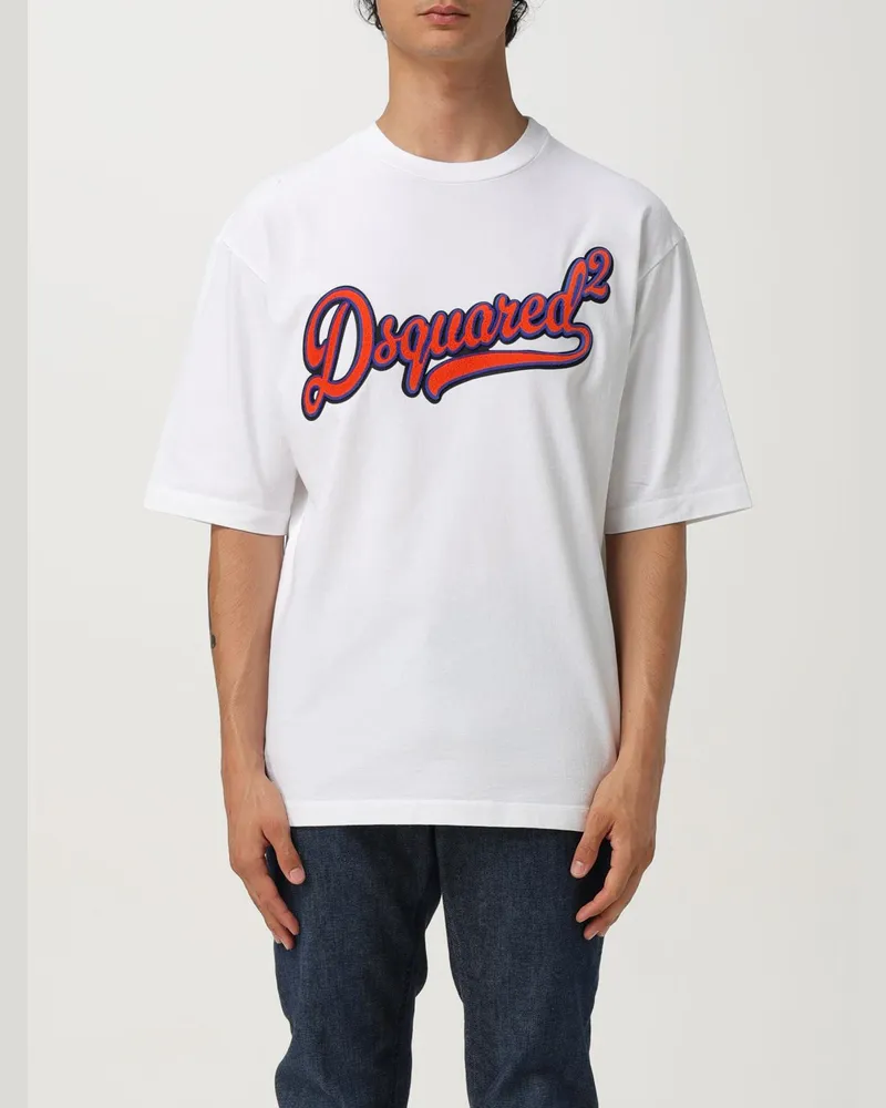Dsquared2 T-shirt herren Weiß