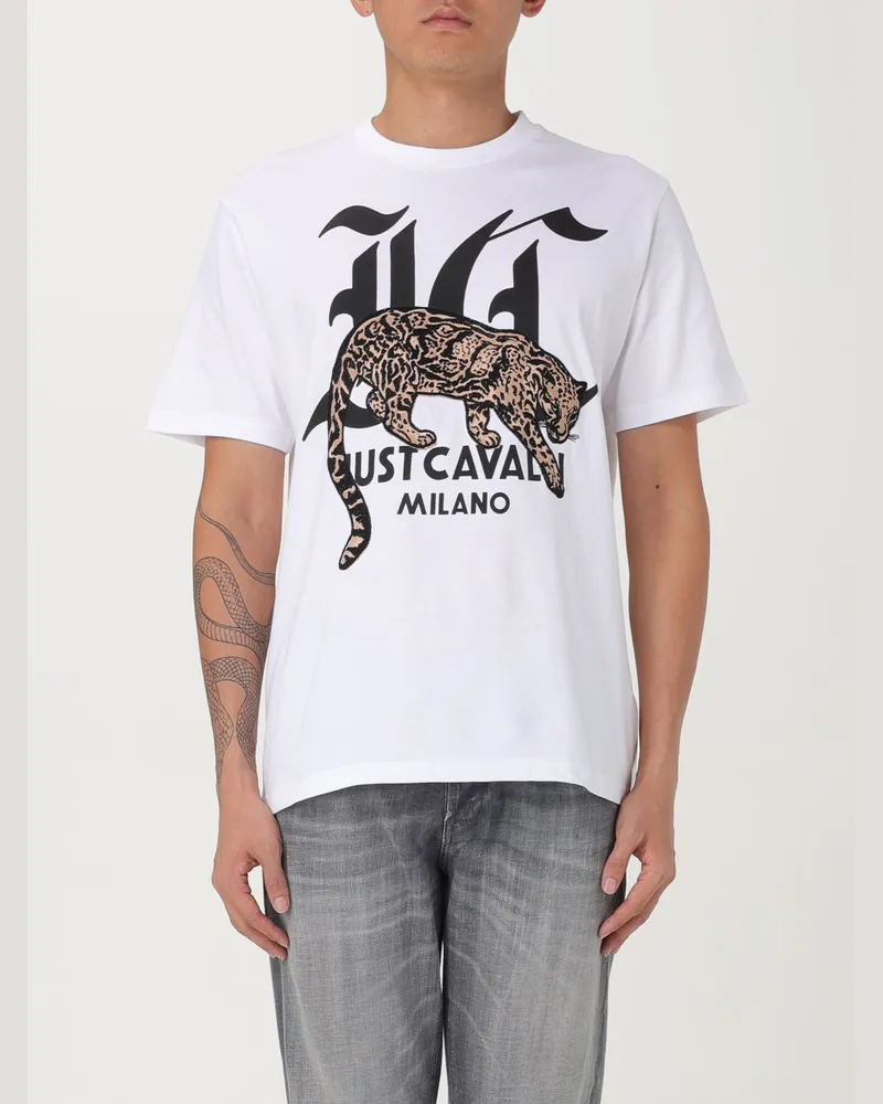 Just Cavalli T-shirt herren Weiß