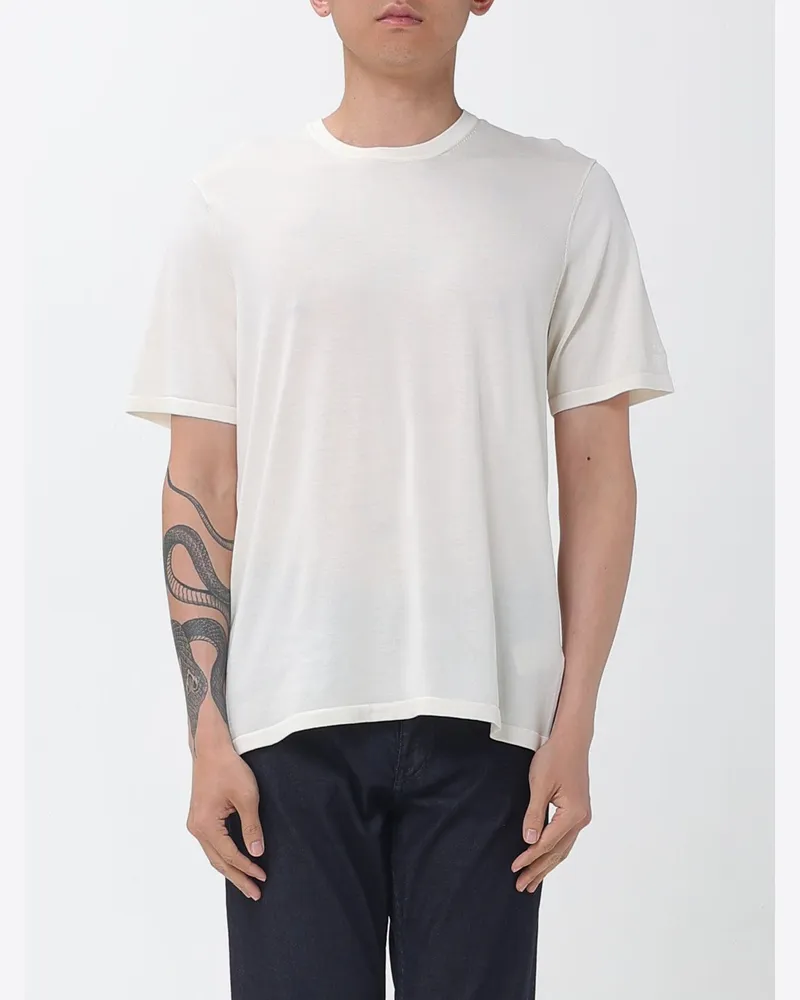 MC2 Saint Barth Baumwoll-T-Shirt Ivory