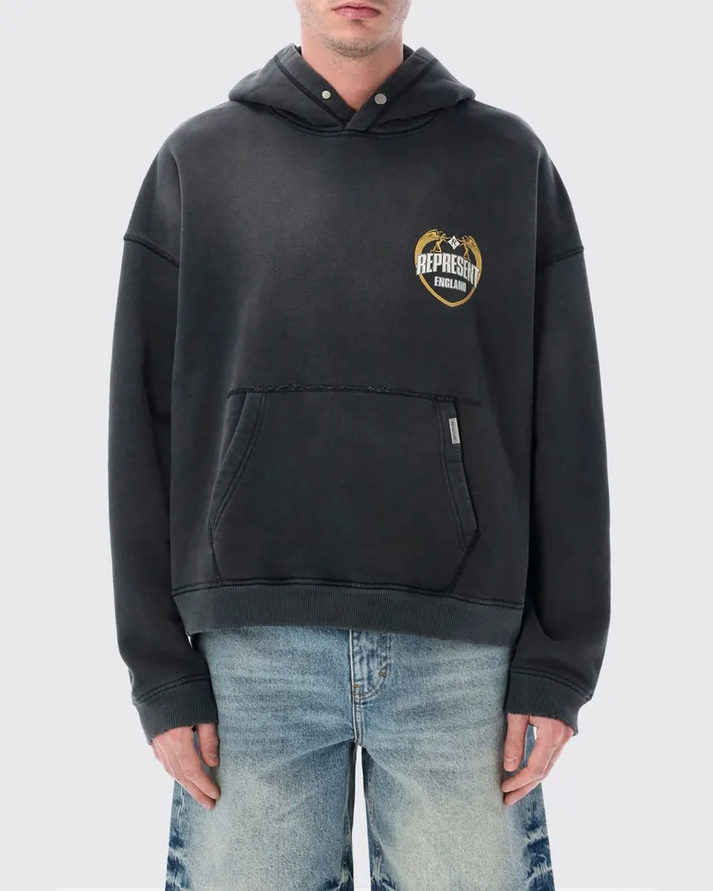 REPRESENT Sweatshirt herren Schwarz